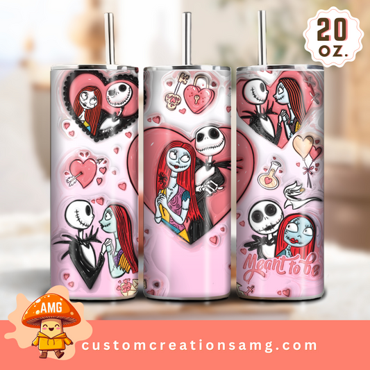Skinny Tumbler cup "valentine's gifts"