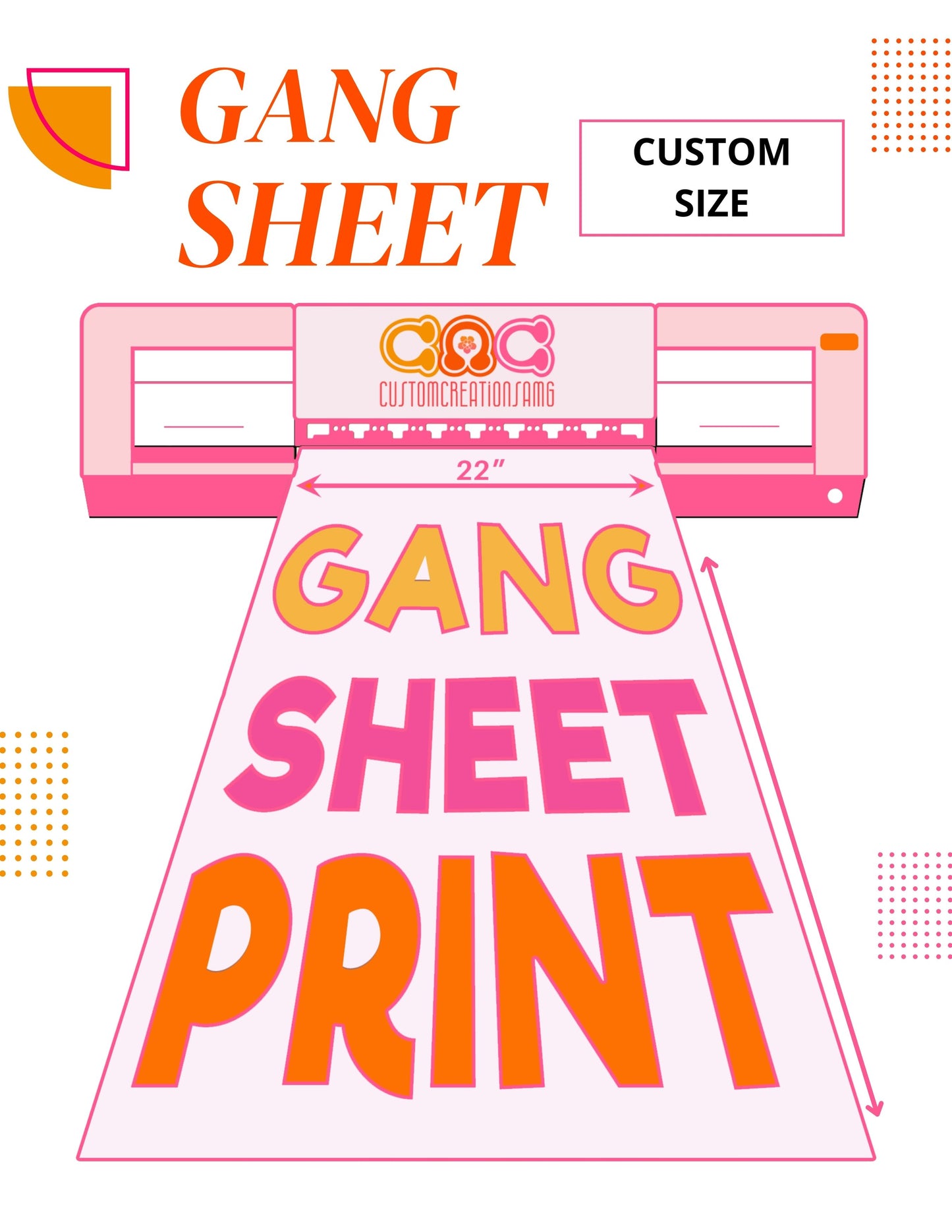Custom Transfers- Gang Sheet
